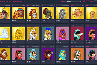 Lazy Lions NFT Collections: A Comprehensive Review