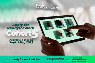 ReadyforWork Cohort 5 Applications Open