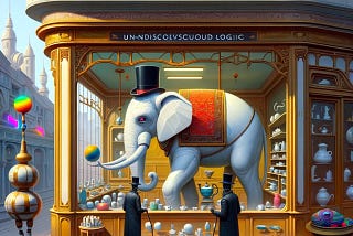 Elefantul din magazinul de porțelan