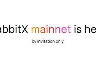 RabbitX Launches Invitation Mainnet on Ethereum and Starknet