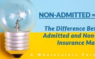 Non-admitted = Non-issue