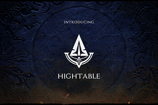 Hightable: Empowering Blockchain Ecosystem with a Revolutionary Launchpad and Accelerator