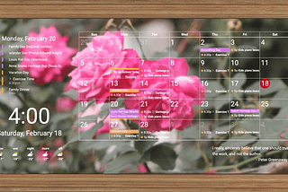 Home Organization Made Simple: Custom Digital Wall Calendars