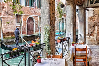 With a Glass of Wine in Venice: Can You Imagine Yourself?