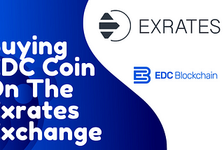 Instructions For Buying EDC Coin On The Exrates Exchange