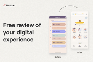 Health App Design Review: showing how Gamification increases Engagement and Retention