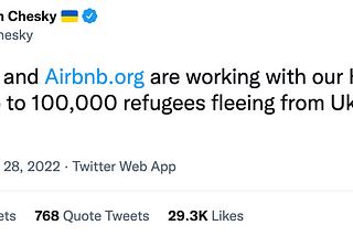 Is This PR or Real Good Deed? Airbnb’s Support for Refugees Fleeing Ukraine