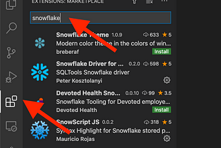 Snowflake: VS Code, SQL Tools and GitHub