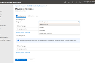 Devices or Users: When to target which policy type in Microsoft Endpoint Manager (Intune)