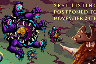 Listing Postponed to November 24th