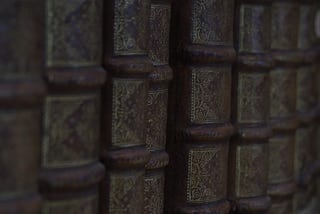 Dusty old books