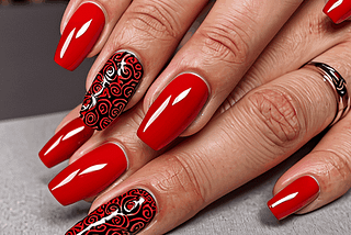 Red-Acrylic-Nails-1