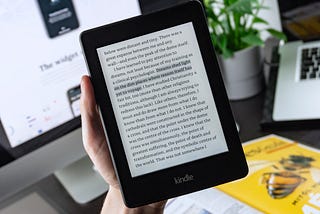 I bought a Kindle