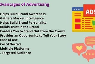 Advantages Of Advertising : Ultimate Guide
