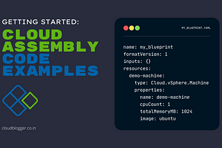 Lear how to write vRA Cloud Assembly Code Examples | YAML Samples