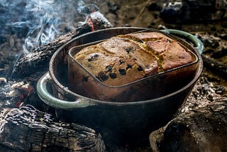 Campfire Cake: Banana Bread