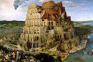 An illustration of Babel Tower