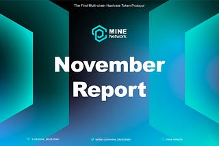 MINE Network November Report