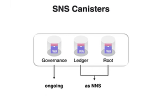 Tokenization and Governance components of IC DAPP, introducing how SNS system
