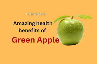 Here are some amazing health benefits of green apple