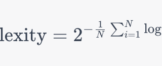 Perplexity Formula