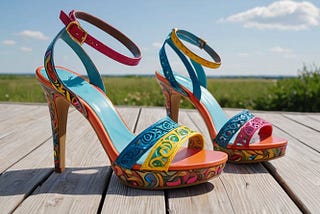 Colorful-Heeled-Sandals-1
