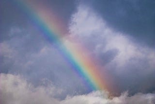 {Rainbow in the Sky}