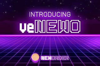 Introducing veNEWO