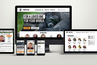 WPNC platform used to build WWF-UK tribute fund website