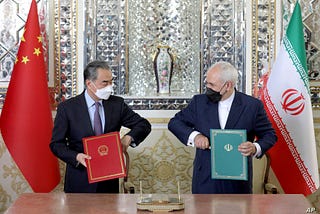 China-Iran strategic cooperation in the 21st Century.