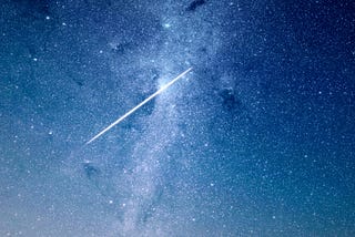 What is a shooting star?