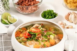 Herbs & Spiced vegetable soup