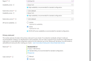 Create Kubernetes cluster