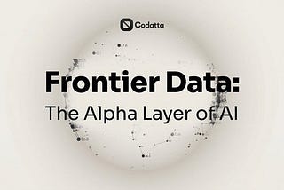 Beyond Recycled Internet Text: Why Frontier Data Is the Next Breakthrough in AI