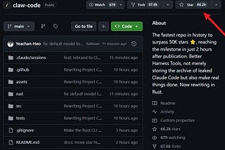 The source code was open-sourced, and the creator of Claude Code responded: It was purely an…