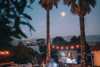 DIY Backyard Movie Nights