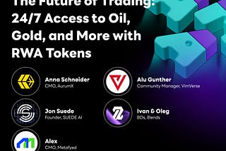 DigiTalk Podcast EP60 Recap — The Future of Trading: 24/7 Access to Oil, Gold, and More with RWA…