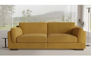 modern-90-inch-corduroy-loveseat-deep-seat-sofa-orange-1