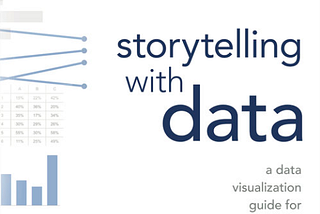 The cover of storytelling with data
