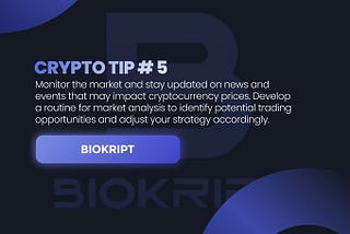 BIOKRIPT, a game-changing platform for digital asset trading, has devised a novel and profitable…