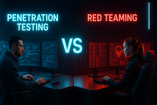 Penetration Testing vs Red Teaming: What Beginners Need to Know