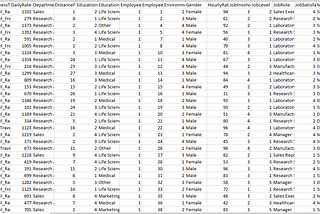 How I used my Quant Trading knowledge to analyze Human Resources Data