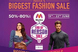 Executing India’s biggest fashion sale. Under lockdown.