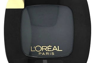 Loreal Colour Riche Eyeshadow: Velvety Black Shade with Gel-to-Powder Technology | Image