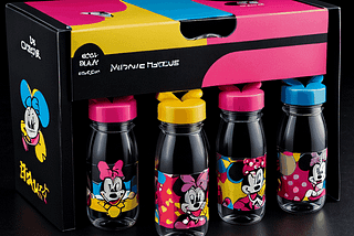 Minnie Mouse Water Bottles-1