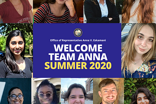 Representative Anna V. Eskamani Announces Summer 2020 Interns