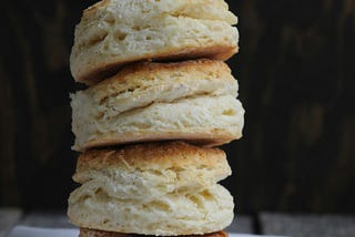 Making biscuits