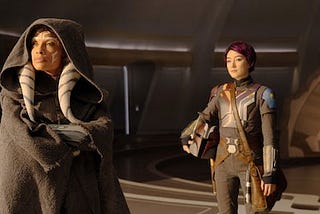 Star Wars: Ahsoka and Sabine the Mandalorian Jedi (Really?)