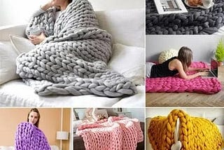 chunky-knit-blanket-hand-made-throw-boho-bedroom-home-decor-giant-yarn-23-6-inchx23-6-inch-size-23-7