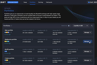 How To Provide Liquidity To Blueshift Portfolios In Very Easy Steps